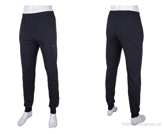 Фотография Спортивные брюки мужские Весна/осень 2 navy (5 шт. р.сетка 46-54) "Banko" недорого оптом от прямого поставщика, изображение 4
