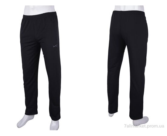 Фотография Спортивные брюки мужские Весна/осень 1 black (5 шт. р.сетка 46-54) "Banko" недорого оптом от прямого поставщика, изображение 4