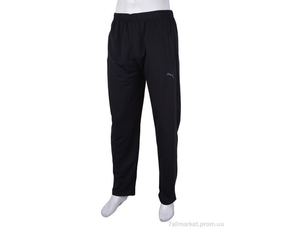 Фотография Спортивные брюки мужские Весна/осень 20 black (5 шт. р.сетка 50-58) "Banko" недорого оптом от прямого поставщика, изображение 2