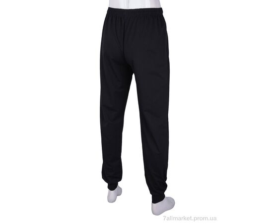 Фотография Спортивные брюки мужские Весна/осень 22 black (5 шт. р.сетка 50-58) "Banko" недорого оптом от прямого поставщика, изображение 3