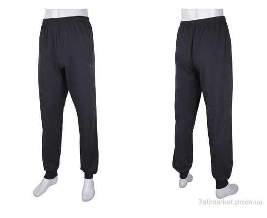 Фотография Спортивные брюки мужские Весна/осень 12 grey (5 шт. р.сетка 56-64) "Banko" недорого оптом от прямого поставщика, изображение 4