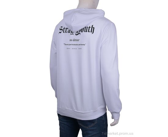 Фотография Батник мужской Весна/осень 3482-SD2 white (5 шт. р.сетка M-3XL) "Мир" недорого оптом от прямого поставщика, изображение 2