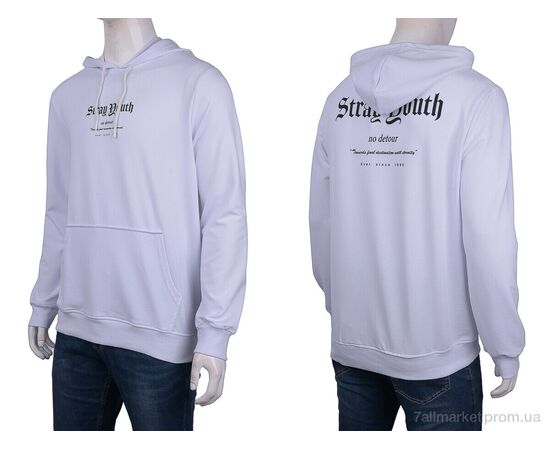 Фотография Батник мужской Весна/осень 3482-SD2 white (5 шт. р.сетка M-3XL) "Мир" недорого оптом от прямого поставщика, изображение 3