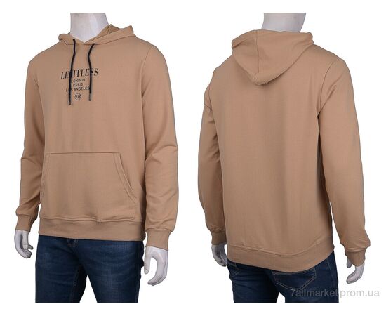 Фотография Батник мужской Весна/осень 3482-LS5 beige (5 шт. р.сетка M-3XL) "Мир" недорого оптом от прямого поставщика, изображение 3