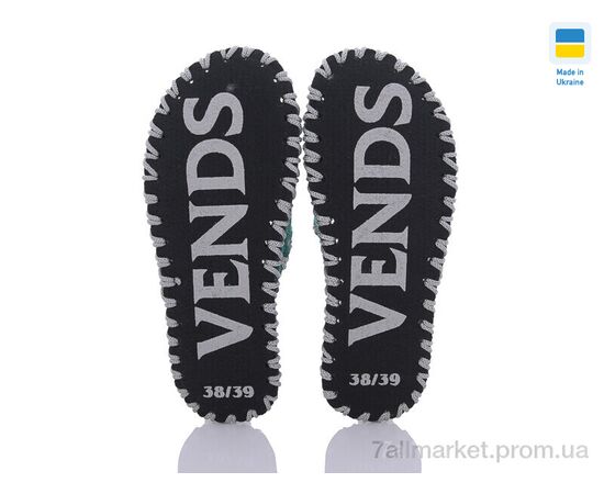 Тапки жіночі для будинку Весна/осінь 259 зелений (9 пар р.36-41) "Active" недорого оптом від прямого постачальника, зображення 3