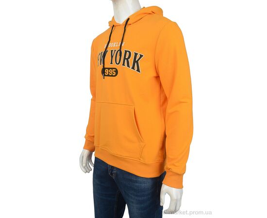 Батник чоловічий Весна/осінь 3482-WY6 yellow (5 шт. р.сіткаM-3XL) "Мир" недорого оптом від прямого постачальника, зображення 2