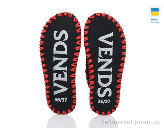 Фотография Тапки женские для дома Весна/осень 213W чорний (9 пар р.36-41) "Active" недорого оптом от прямого поставщика, изображение 3