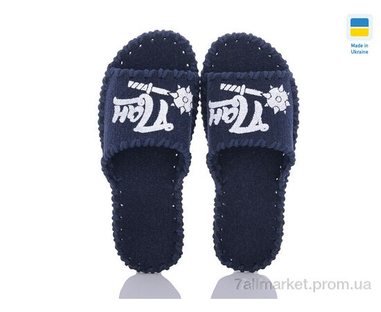 Тапки чоловічі домашні Весна/осінь 342M синій (9 пар р.40-45) "Active" недорого оптом від прямого постачальника, зображення 2