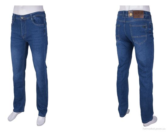 Джинси чоловічі Весна/осінь BR2002 (8 шт. р.сітка31-38) "Baron" недорого оптом від прямого постачальника, зображення 3