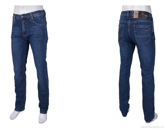 Джинси чоловічі Весна/осінь BR9363 (8 шт. р.сітка32-42) "Baron" недорого оптом від прямого постачальника, зображення 3