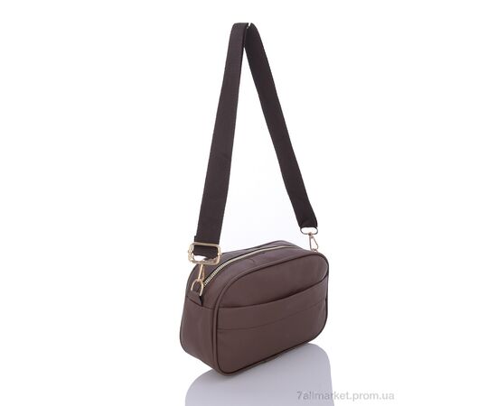 Сумка женская 2152-8 brown 15*22*7 см, "David Polo" недорого оптом от прямого поставщика, изображение 2 Фотография Сумка женская 2152-8 brown 15*22*7 см, "David Polo" недорого оптом от прямого поставщика, изображение 2