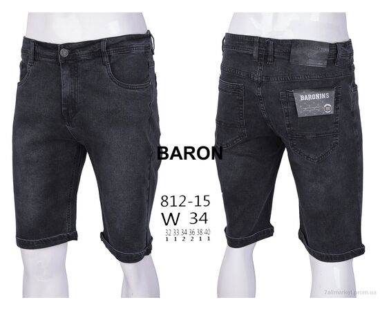 Шорти чоловічі Літо 812-15 (8 шт. р.сітка32-40) "Baron" недорого оптом від прямого постачальника, зображення 4