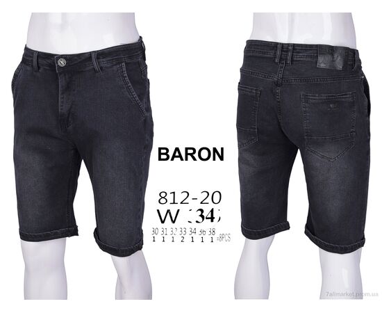 Шорти чоловічі Літо 812-20 (8 шт. р.сітка30-38) "Baron" недорого оптом від прямого постачальника, зображення 4
