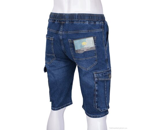 Фотография Шорты мужские Лето 597-1 (8 шт. р.сетка 29-38) "Baron" недорого оптом от прямого поставщика, изображение 2