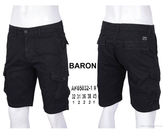 Фотография Шорты мужские Лето AK65032-1 (8 шт. р.сетка 32-40) "Baron" недорого оптом от прямого поставщика, изображение 4