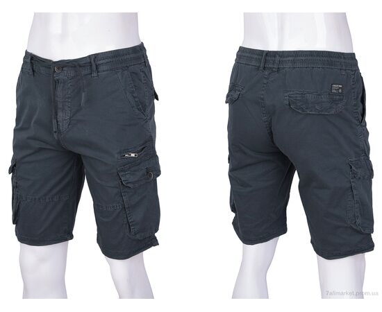 Фотография Шорты мужские Лето AK65033-6 (8 шт. р.сетка 30-38) "Baron" недорого оптом от прямого поставщика, изображение 3