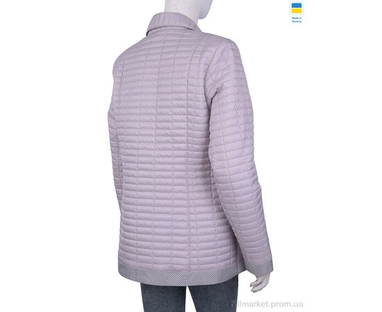 Фотография Куртка женская Весна/осень 2409 св.рожевий (6 шт. р.сетка 50-60) "Tatiana-DIVO" недорого оптом от прямого поставщика, изображение 2