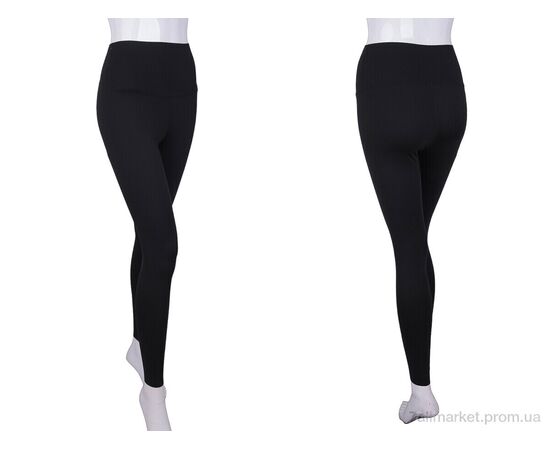 Лосінси жіночі Весна/осінь WK530-1 black (4 шт. р.сіткаM-2XL) "Textile" недорого оптом від прямого постачальника, зображення 3