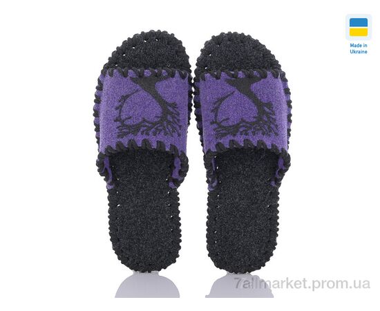 Тапки жіночі для будинку Весна/осінь 159W фіолет (9 пар р.36-41) "Active" недорого оптом від прямого постачальника, зображення 2 Тапки жіночі для будинку Весна/осінь 159W фіолет (9 пар р.36-41) "Active" недорого оптом від прямого постачальника, зображення 2