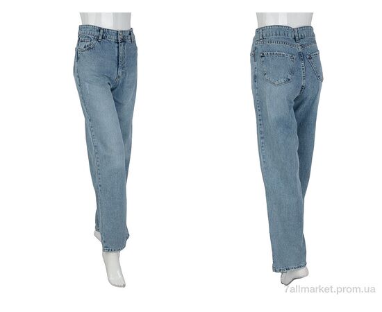 Джинсы женские Весна/осень 45509 blue (5 шт. р.сетка 34-42) "Pozitiv" недорого оптом от прямого поставщика, изображение 3 Фотография Джинсы женские Весна/осень 45509 blue (5 шт. р.сетка 34-42) "Pozitiv" недорого оптом от прямого поставщика, изображение 3