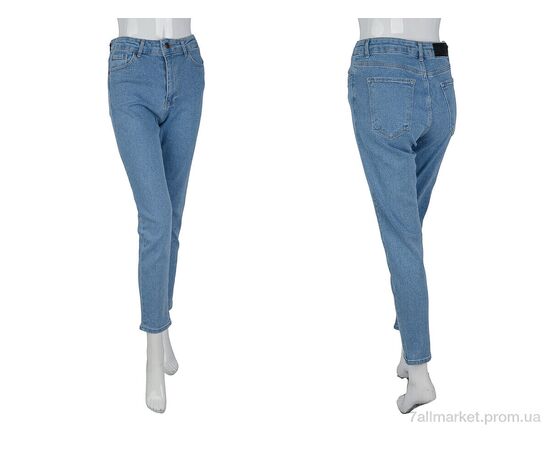 Джинси жіночі Весна/осінь SK920-10 blue (5 шт. р.сітка25-29) "Pozitiv" недорого оптом від прямого постачальника, зображення 3