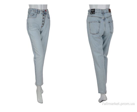 Джинсы женские Весна/осень 05-422 blue (6 шт. р.сетка 26-31) "Pozitiv" недорого оптом от прямого поставщика, изображение 3 Фотография Джинсы женские Весна/осень 05-422 blue (6 шт. р.сетка 26-31) "Pozitiv" недорого оптом от прямого поставщика, изображение 3