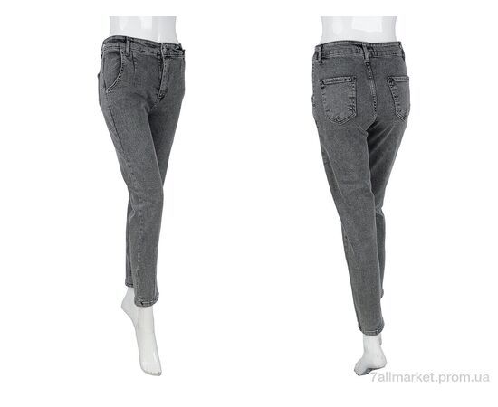 Джинсы женские Весна/осень 478 grey (5 шт. р.сетка 34-42) "Pozitiv" недорого оптом от прямого поставщика, изображение 3 Фотография Джинсы женские Весна/осень 478 grey (5 шт. р.сетка 34-42) "Pozitiv" недорого оптом от прямого поставщика, изображение 3
