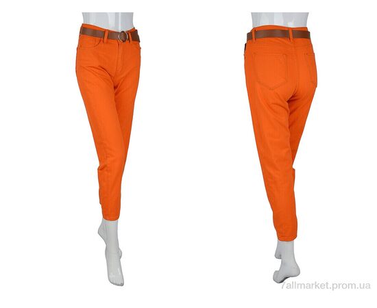 Джинсы женские Весна/осень 2496 orange (8 шт. р.сетка 36-42) "Pozitiv" недорого оптом от прямого поставщика, изображение 3 Фотография Джинсы женские Весна/осень 2496 orange (8 шт. р.сетка 36-42) "Pozitiv" недорого оптом от прямого поставщика, изображение 3