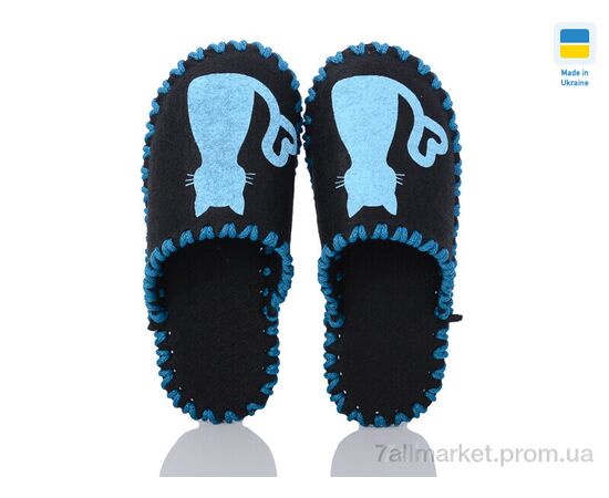 Тапки жіночі для будинку Весна/осінь 276W чорний (9 пар р.36-41) "Active" недорого оптом від прямого постачальника, зображення 2