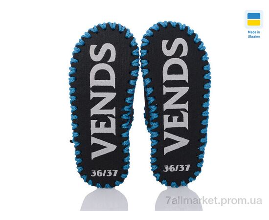 Тапки жіночі для будинку Весна/осінь 276W чорний (9 пар р.36-41) "Active" недорого оптом від прямого постачальника, зображення 3