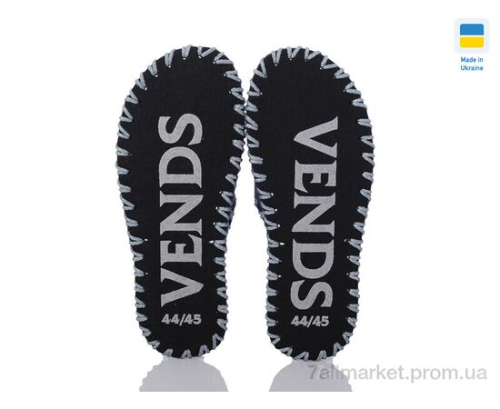 Тапки жіночі для будинку Весна/осінь 375M синій (9 пар р.40-45) "Active" недорого оптом від прямого постачальника, зображення 3