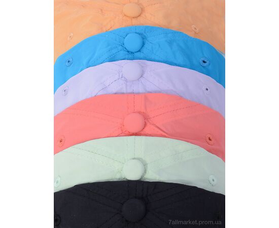 Фотография Кепка детская Лето Black Back mix (5 шт. р.сетка 53-55) "KUINH" недорого оптом от прямого поставщика, изображение 3