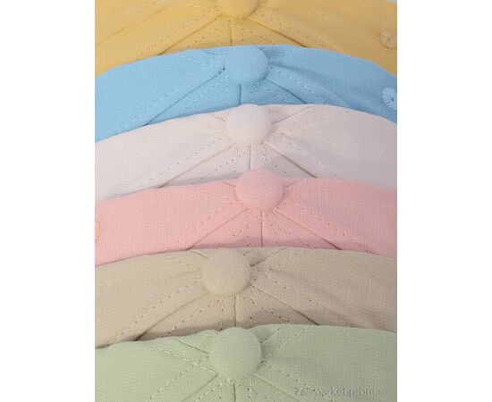 Фотография Кепка детская Лето A Yes mix (5 шт. р.сетка 52-54) "KUINH" недорого оптом от прямого поставщика, изображение 3