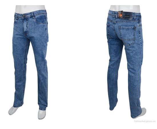 Джинси чоловічі Весна/осінь BR2013 (8 шт. р.сітка32-40) "Baron" недорого оптом від прямого постачальника, зображення 3