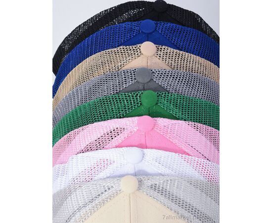 Кепка унисекс Лето KB005 mix (5 шт. р.сетка 57-59) "KUINH" недорого оптом от прямого поставщика, изображение 2 Фотография Кепка унисекс Лето KB005 mix (5 шт. р.сетка 57-59) "KUINH" недорого оптом от прямого поставщика, изображение 2