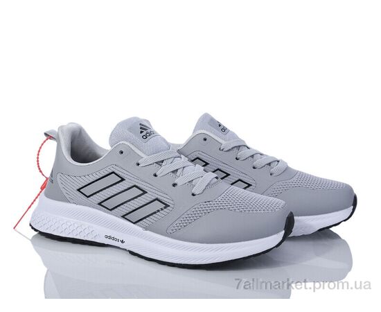 Кросівки чоловічі модні Весна/осінь HD8(2356-2) l.grey (8 пар р.40-45) "Violeta" недорого оптом від прямого постачальника, зображення 2