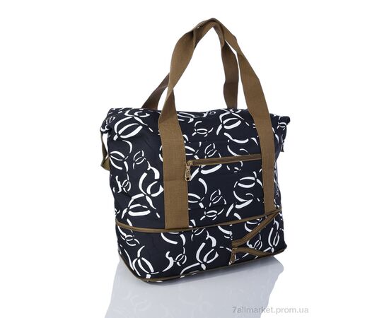 Жіноча сумка 8016 black-white 40*42*23 см, "Superbag" недорого оптом від прямого постачальника, зображення 2 Жіноча сумка 8016 black-white 40*42*23 см, "Superbag" недорого оптом від прямого постачальника, зображення 2