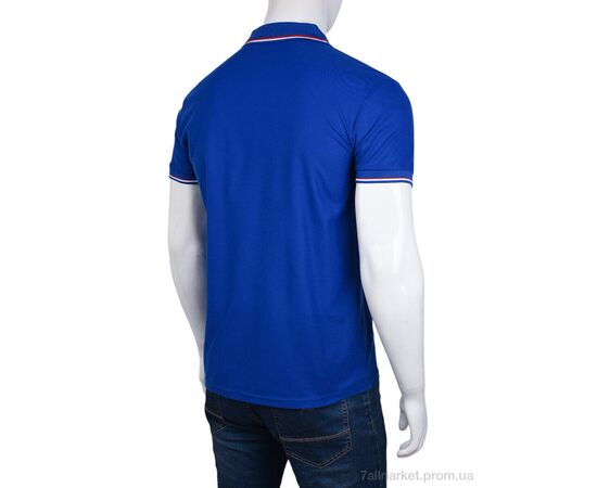 Футболка чоловіча Літо A22 (06889) navy (5 шт. р.сіткаS-2XL) "Obuvok" недорого оптом від прямого постачальника, зображення 2