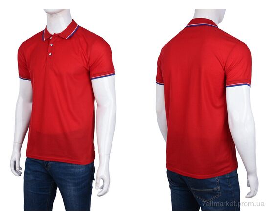 Фотография Футболка мужская Лето A24 (01600) red (5 шт. р.сетка S-2XL) "Obuvok" недорого оптом от прямого поставщика, изображение 3