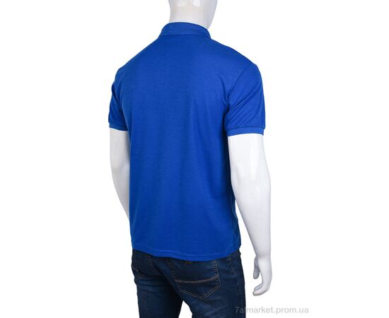 Футболка чоловіча Літо A63 (01727 blue (10 шт. р.сіткаS-2XL) "Obuvok" недорого оптом від прямого постачальника, зображення 2