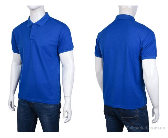 Футболка чоловіча Літо A63 (01727 blue (10 шт. р.сіткаS-2XL) "Obuvok" недорого оптом від прямого постачальника, зображення 3