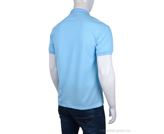 Фотография Футболка мужская Лето A64 (01743) l.blue (10 шт. р.сетка S-2XL) "Obuvok" недорого оптом от прямого поставщика, изображение 2