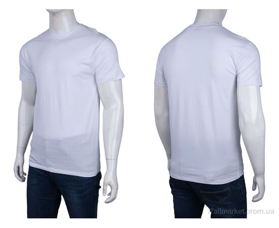 Фотография Футболка мужская Лето A101 (01742) white (10 шт. р.сетка S-2XL) "Obuvok" недорого оптом от прямого поставщика, изображение 3