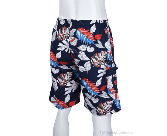Шорты мужские Лето 6605 (08850) navy-white (10 шт. р.сетка XL-5XL) "Obuvok" недорого оптом от прямого поставщика, изображение 2 Фотография Шорты мужские Лето 6605 (08850) navy-white (10 шт. р.сетка XL-5XL) "Obuvok" недорого оптом от прямого поставщика, изображение 2