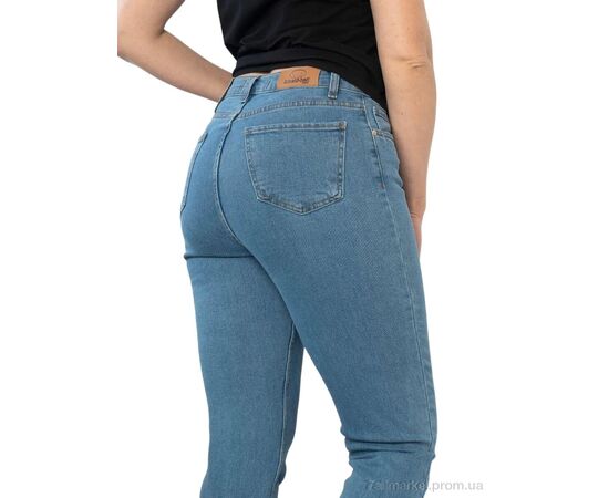 Фотография Джинсы женские Весна/осень 163-449 blue (8 шт. р.сетка 34-44) "Massmag" недорого оптом от прямого поставщика, изображение 3