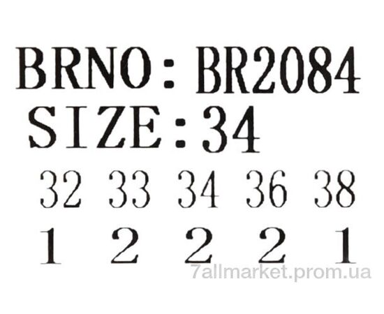 Джинси чоловічі Весна/осінь BR2084 (8 шт. р.сітка32-38) "Baron" недорого оптом від прямого постачальника, зображення 4
