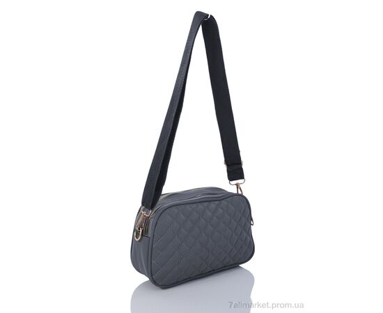 Жіноча сумка 2151-9 grey 14*21*6 см, "David Polo" недорого оптом від прямого постачальника, зображення 2