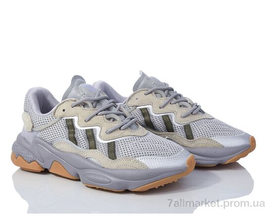 Кросівки жіночі модні Весна/осінь HD28(7824-1)-5 grey-oliva (8 пар р.36-41) "Violeta" недорого оптом від прямого постачальника, зображення 2