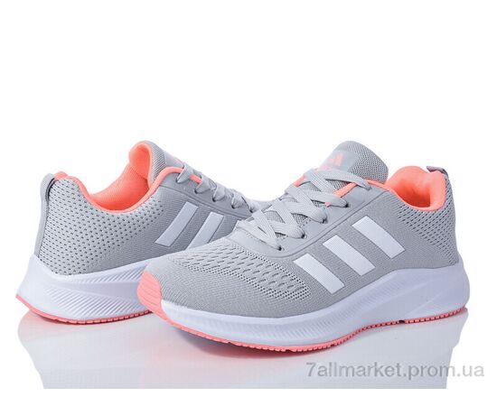 Фотография Кроссовки женские модные Весна/осень HD34(173-8) grey (8 пар р.36-41) "Violeta" недорого оптом от прямого поставщика, изображение 2