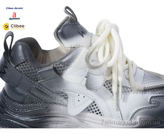 Кросівки дитячі модні Весна/осінь A606 black (7 пар р.31-37) "Clibee-Doremi" недорого оптом від прямого постачальника, зображення 2 Кросівки дитячі модні Весна/осінь A606 black (7 пар р.31-37) "Clibee-Doremi" недорого оптом від прямого постачальника, зображення 2